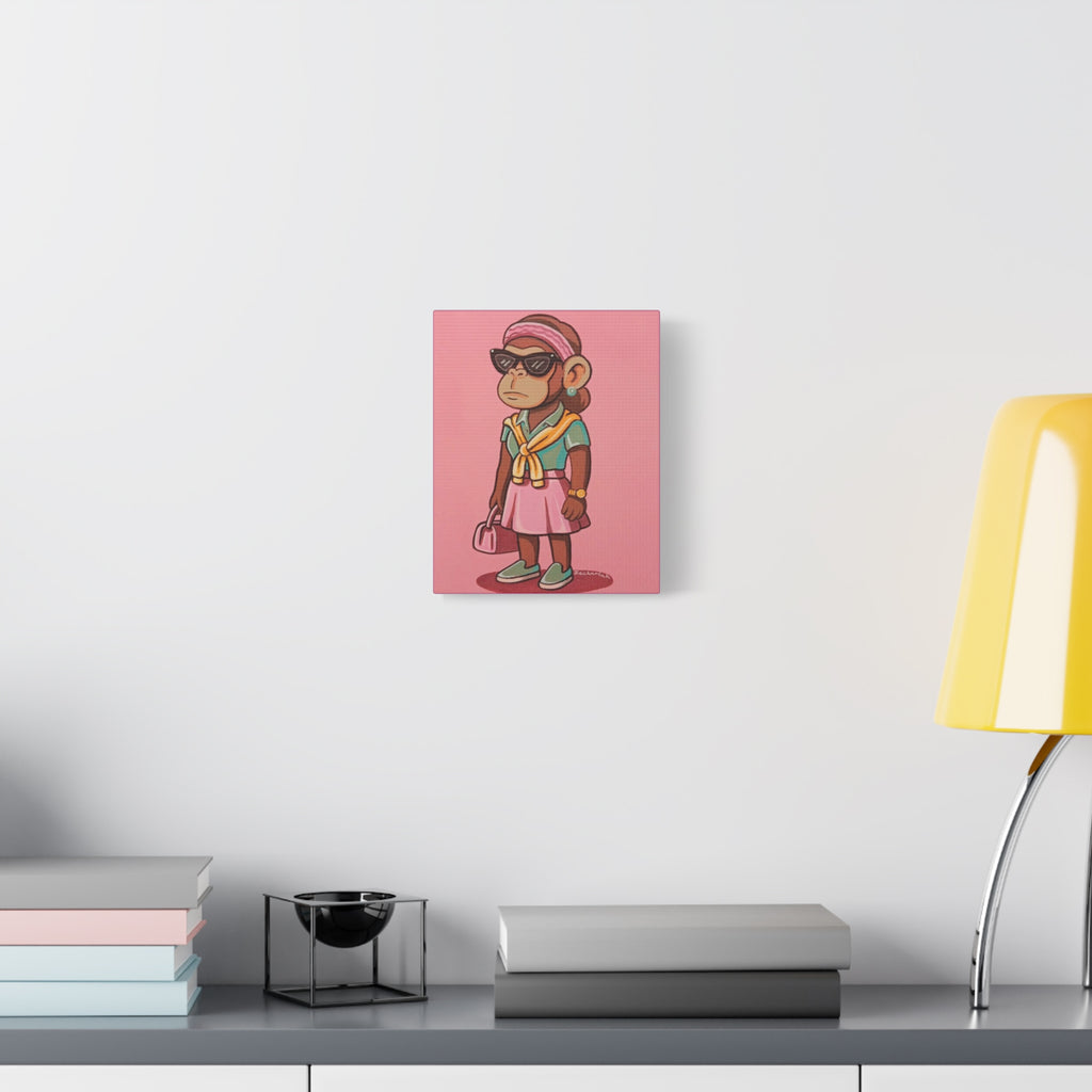 Chic Animal Art Print, Trendy Home Decor, Gifts for Animal Lovers, Stylish Wall Art, Unique Canvas Artwork, Monkey Wall Art, Modern [...]
