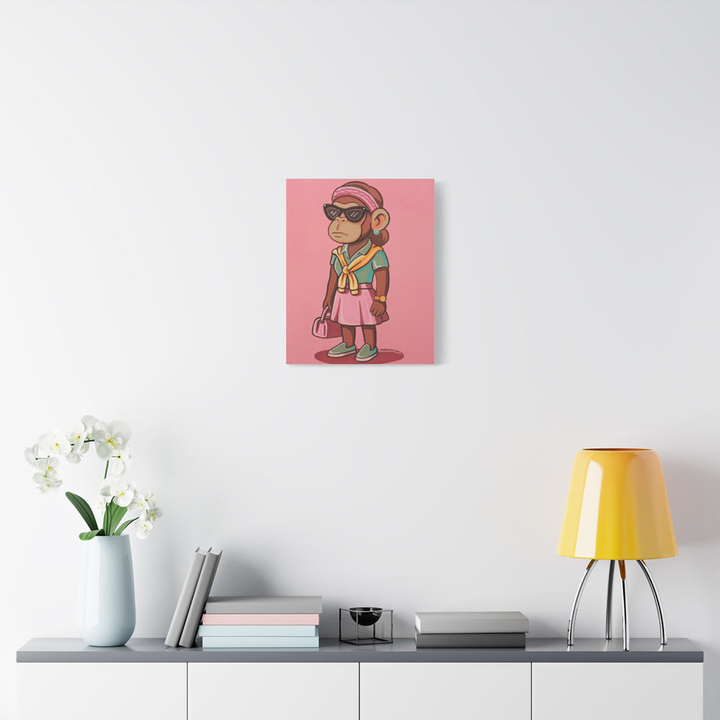 Chic Animal Art Print, Trendy Home Decor, Gifts for Animal Lovers, Stylish Wall Art, Unique Canvas Artwork, Monkey Wall Art, Modern [...]